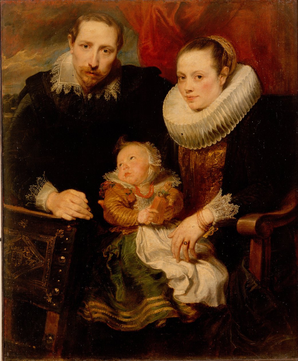Familieportret, 1621 door Anthony van Dyck
