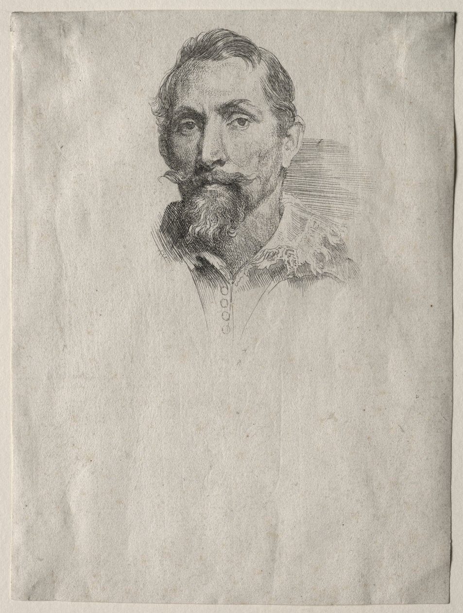 Frans Snyders door Anthony van Dyck