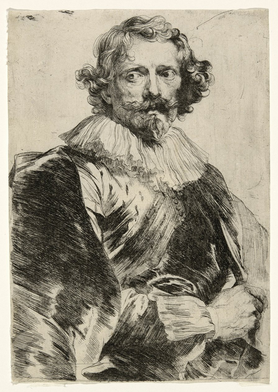 Lucas Vorsterman door Anthony van Dyck