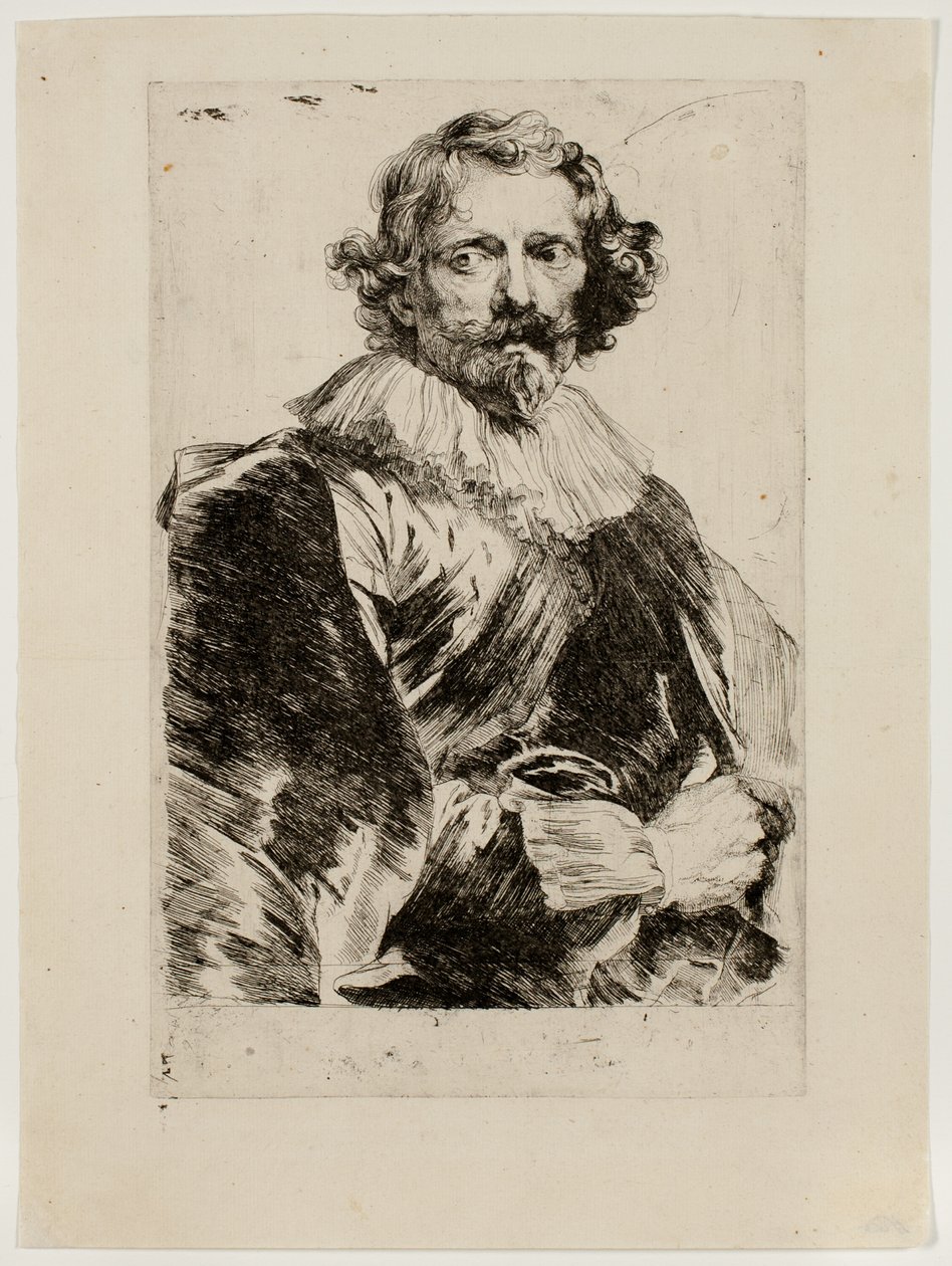 Lucas Vorsterman door Anthony van Dyck