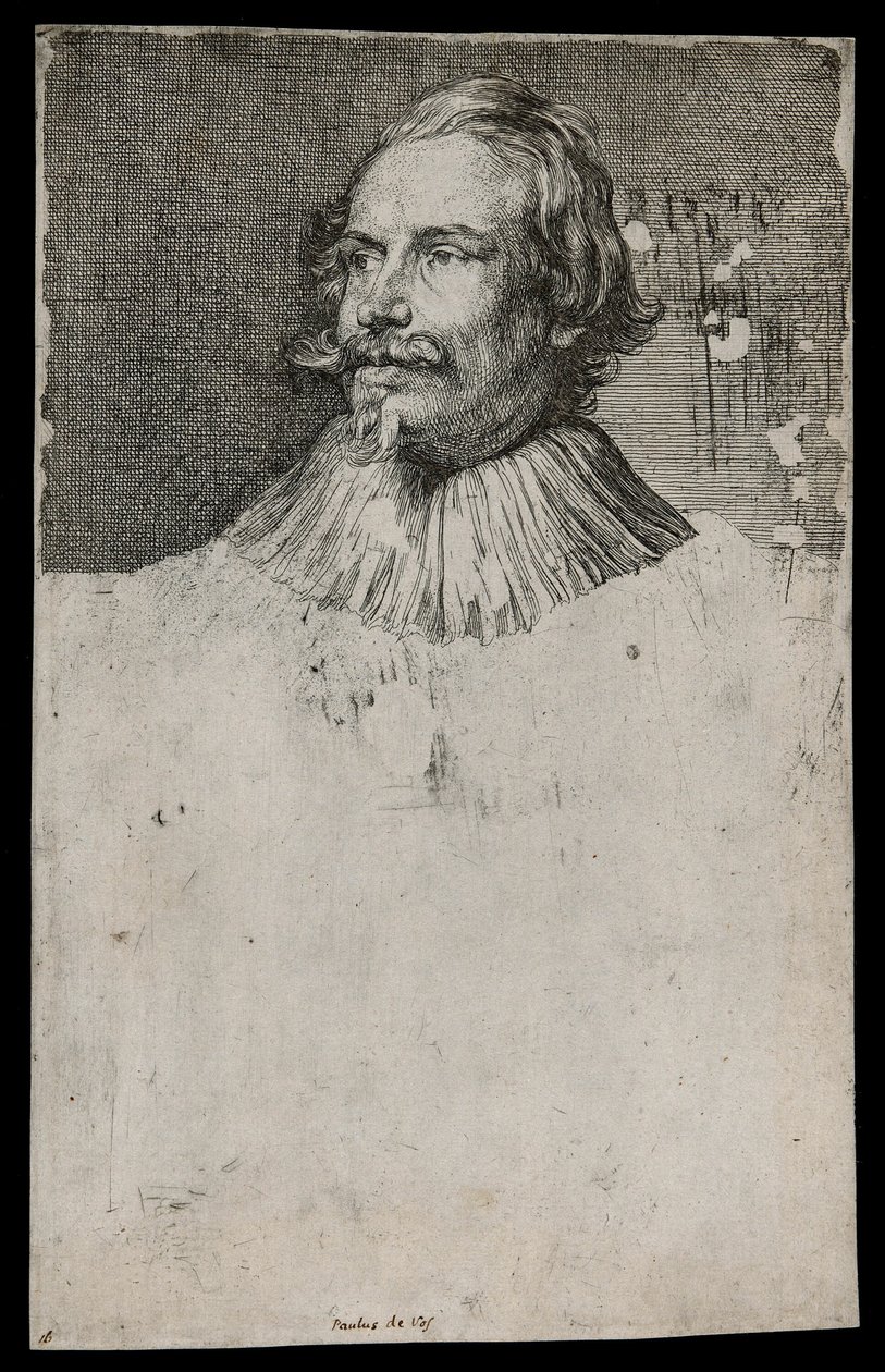 Paul de Vos door Anthony van Dyck