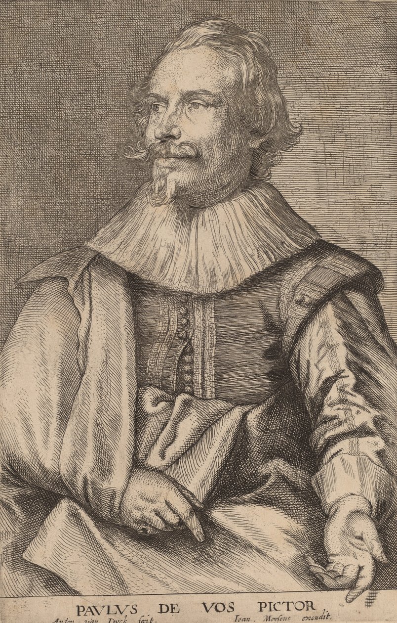 Paul de Vos door Anthony van Dyck