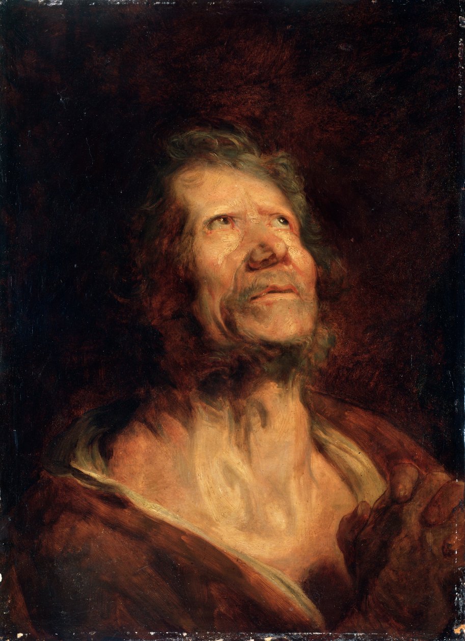 Petrus de Apostel, 1617-1618 door Anthony van Dyck