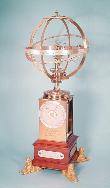 Astronomische klok, 1773 (verguld koper) door Antide Janvier