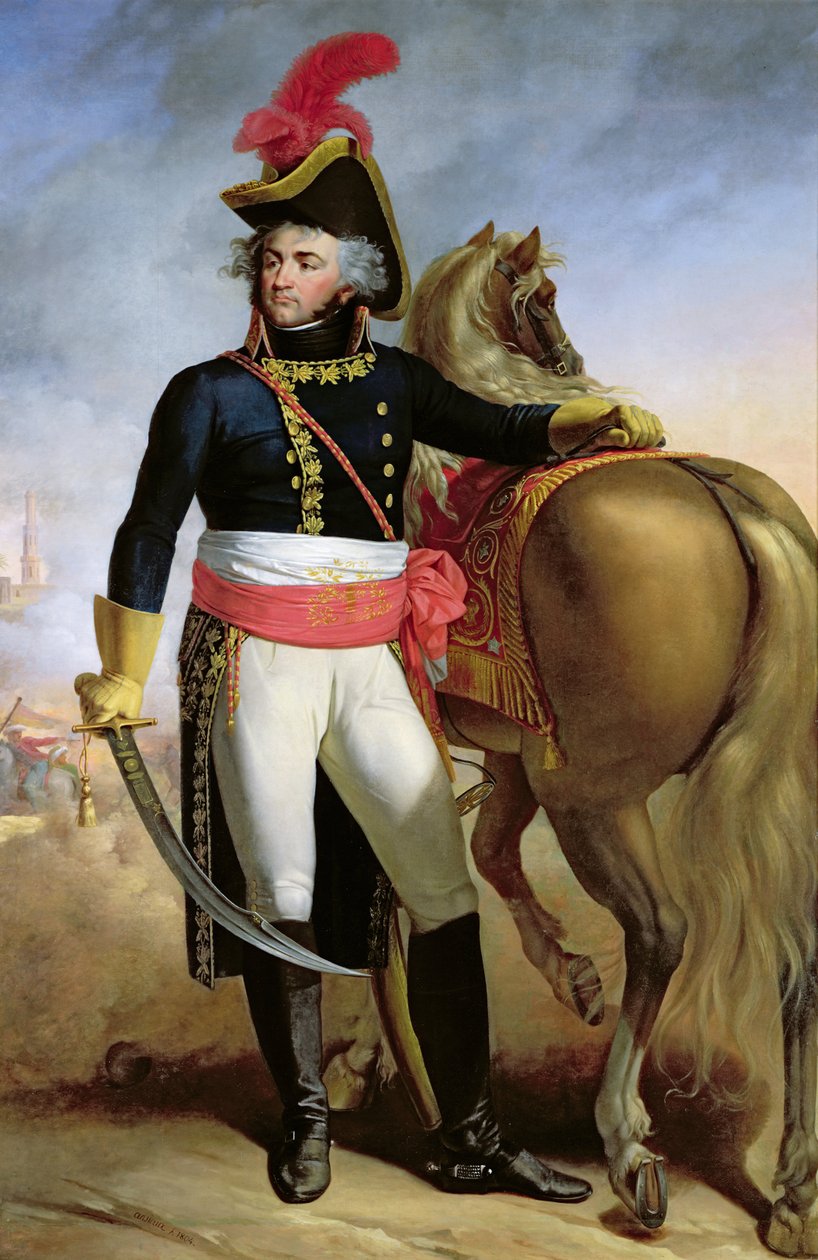 Portret van Jean Baptiste Kleber (1753-1800) 1804 door Antoine Ansiaux
