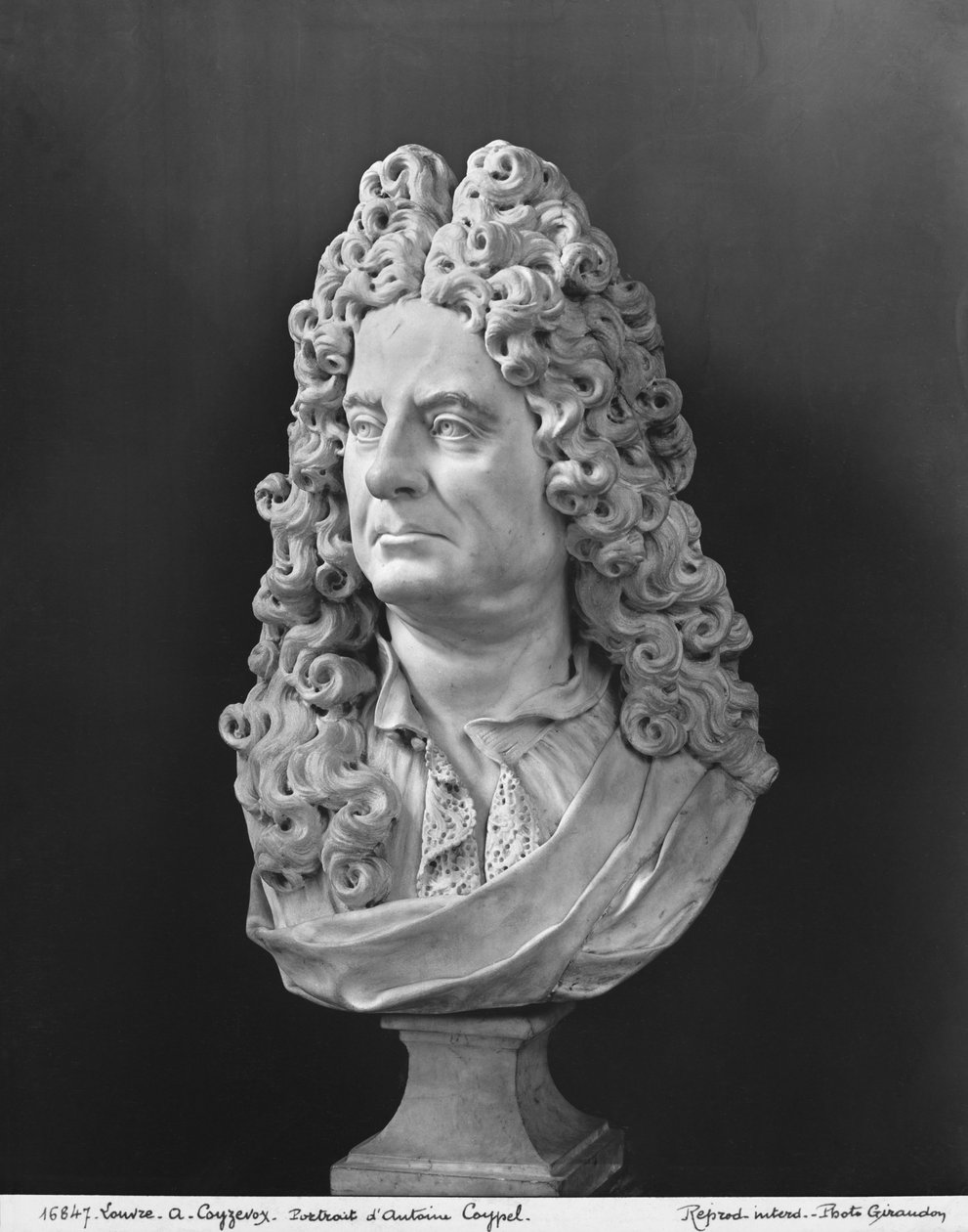 Buste van Antoine Coypel door Antoine Coysevox
