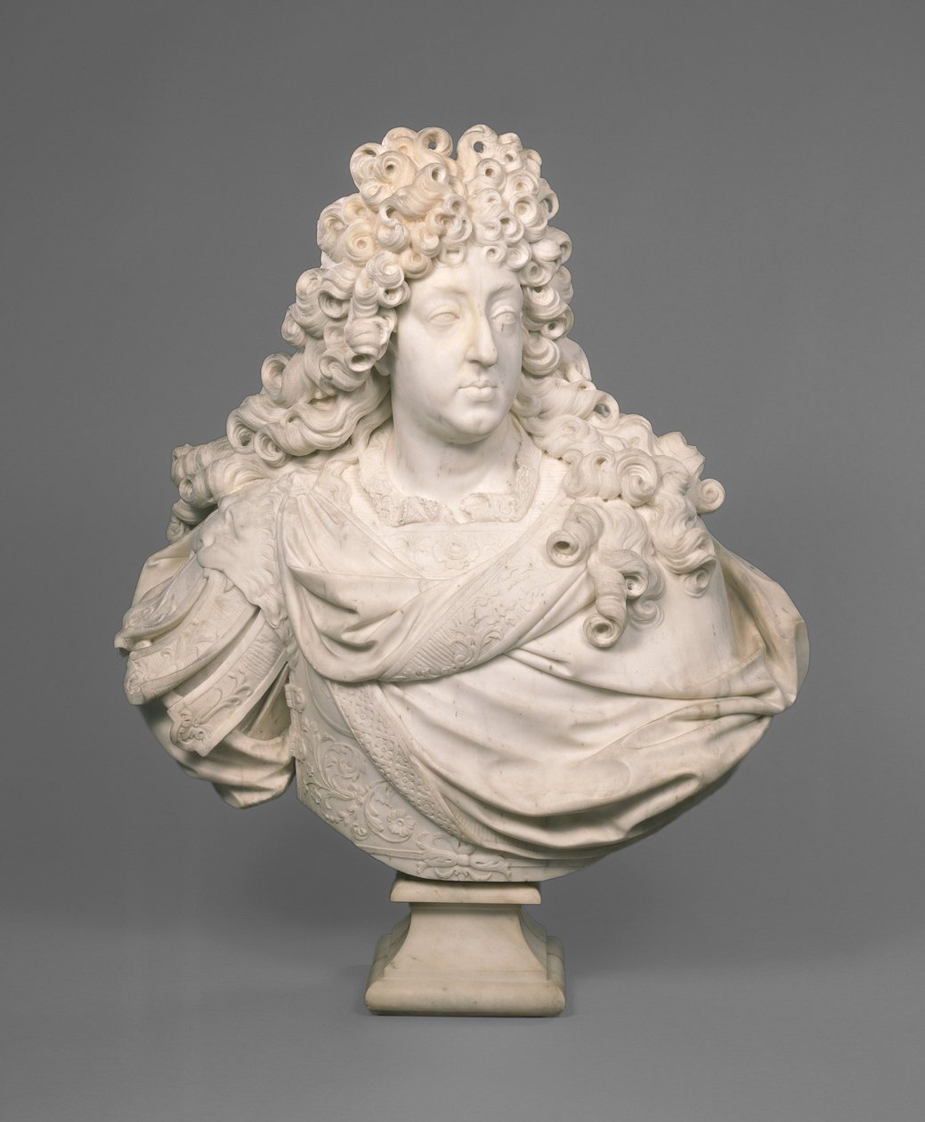 Louis van Frankrijk, De Grote Dauphin, ca. 1698 (marmer) door Antoine Coysevox