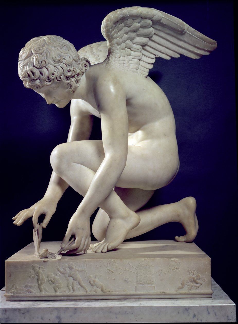 Cupido, 1817 door Antoine Denis Chaudet