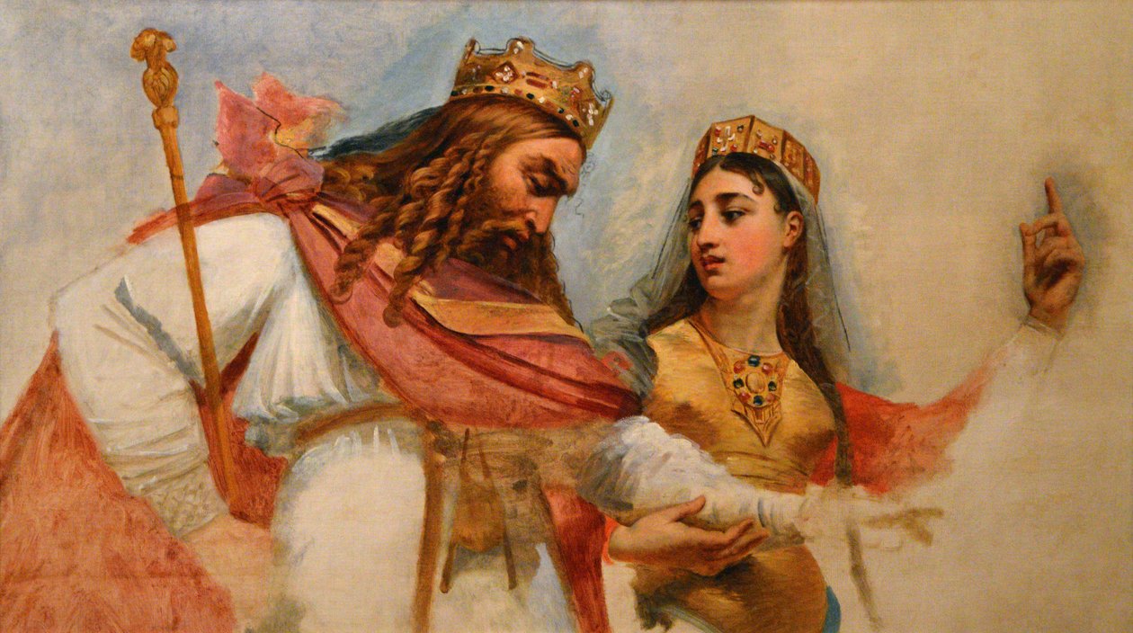 Clovis en Clotilde door Antoine Jean Gros