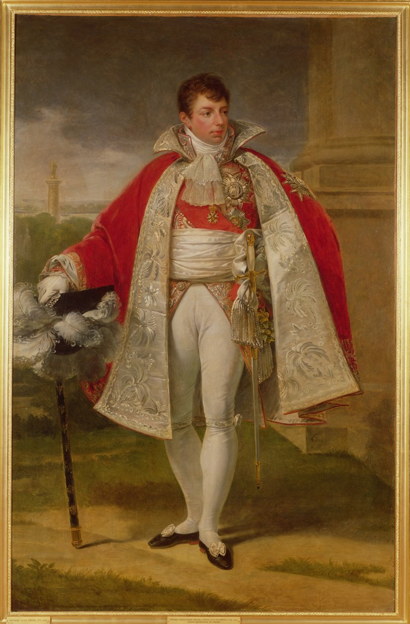 Geraud-Christophe-Michel Duroc (1772-1813) Hertog van Frioul door Antoine Jean Gros
