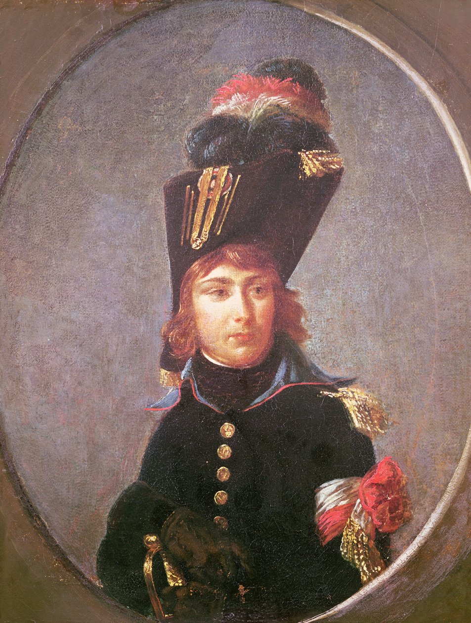 Portret van Prins Eugene de Beauharnais (1781-1824) op vijftienjarige leeftijd door Antoine Jean Gros