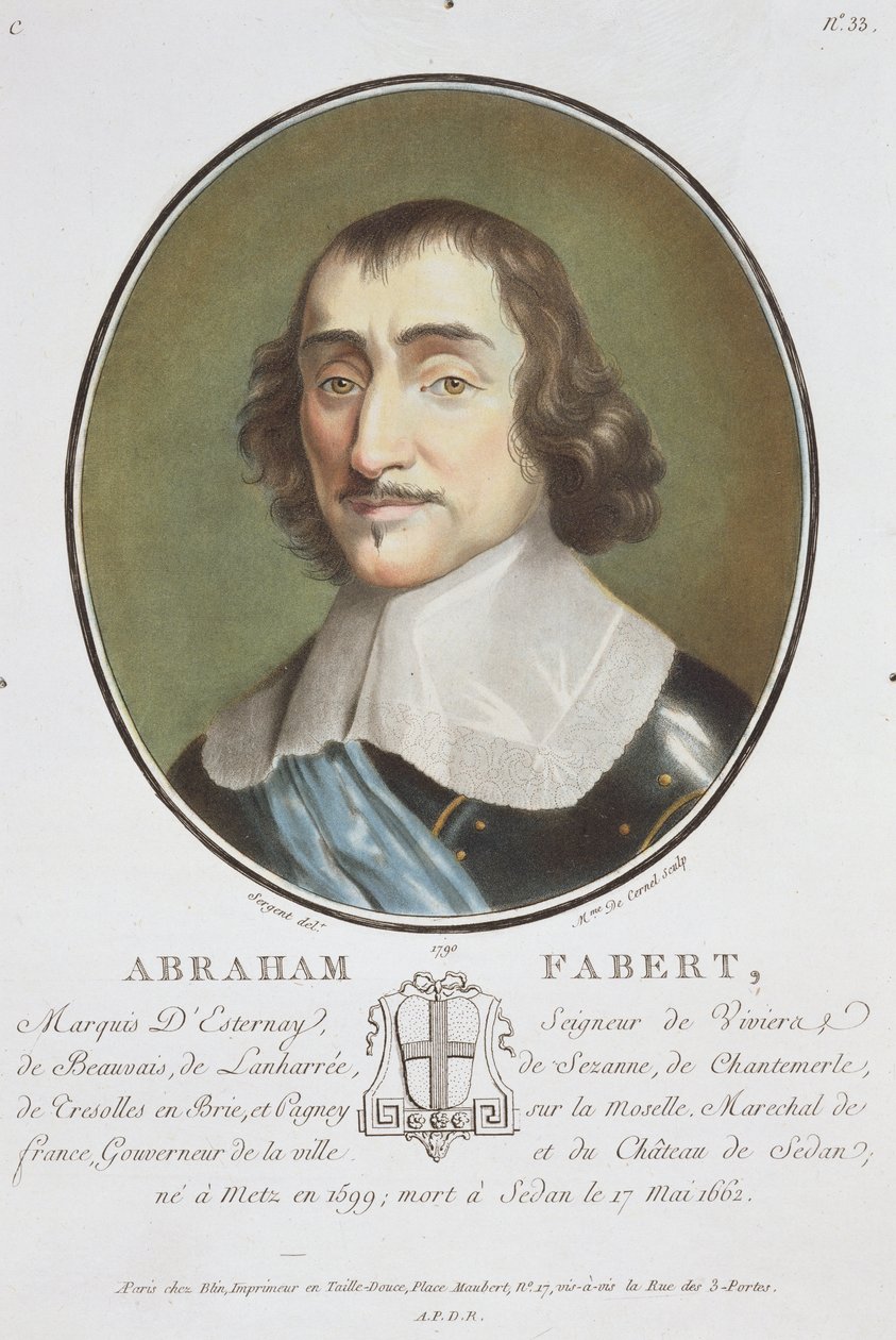 Abraham de Fabert (1599-1662) uit 