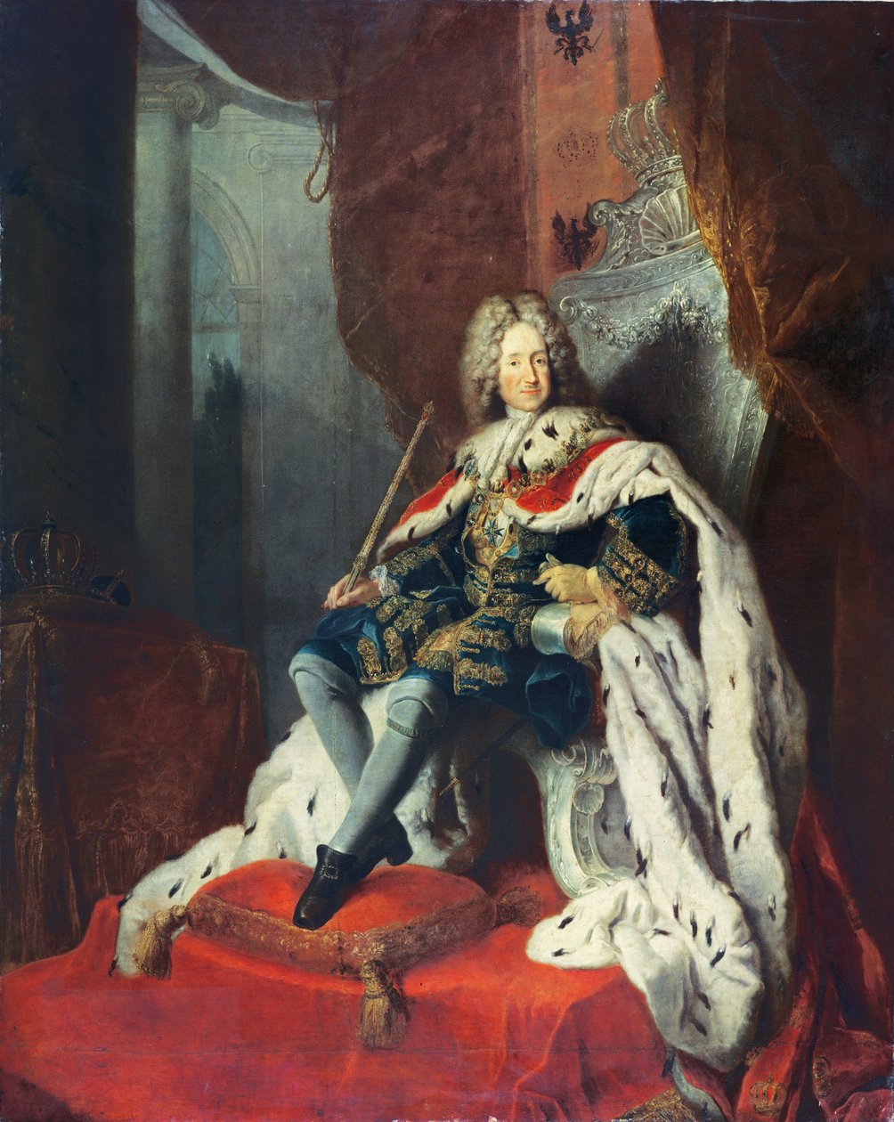 Koning Frederik I van Pruisen door Antoine Pesne