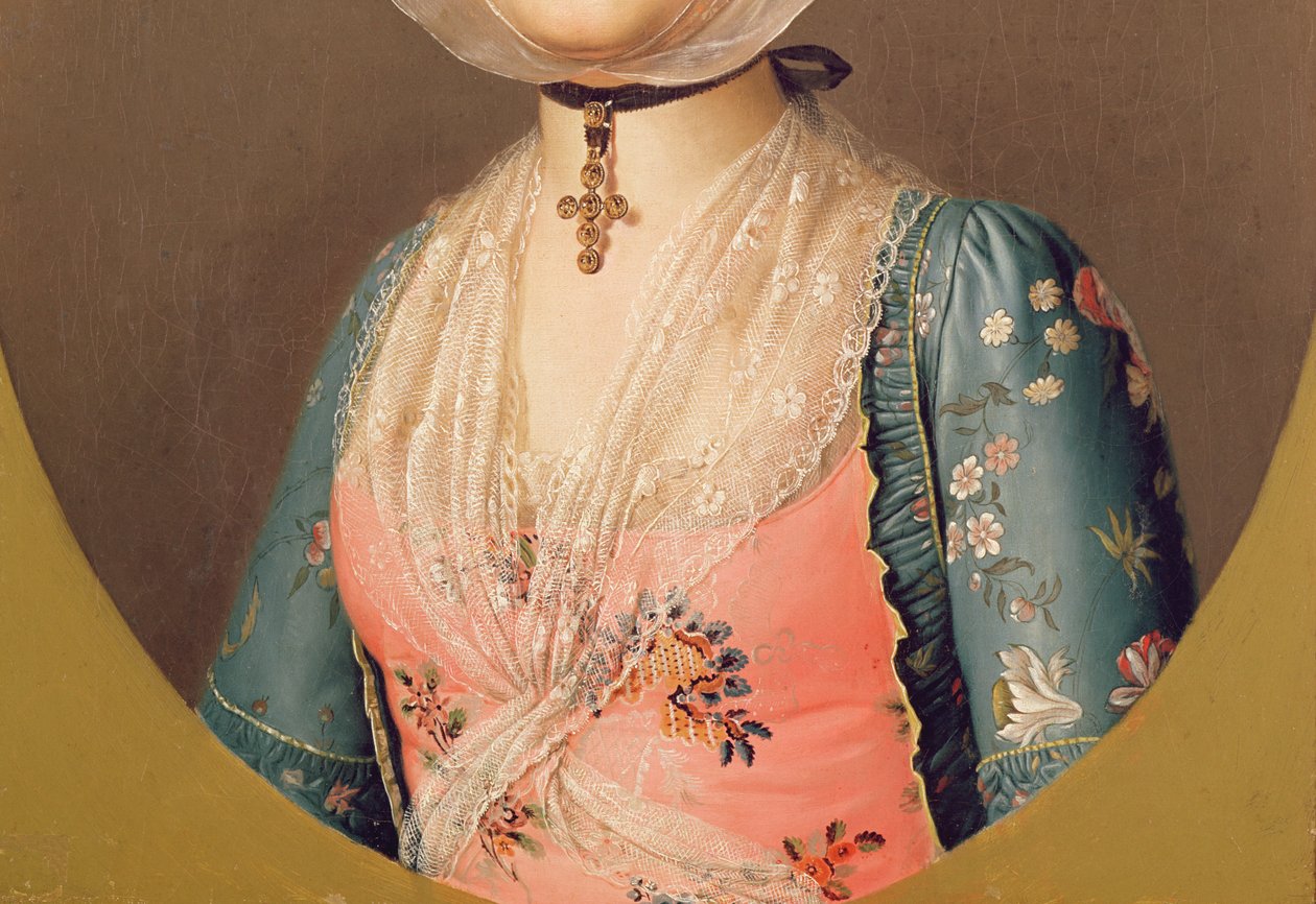 De Arlesienne (detail) door Antoine Raspal
