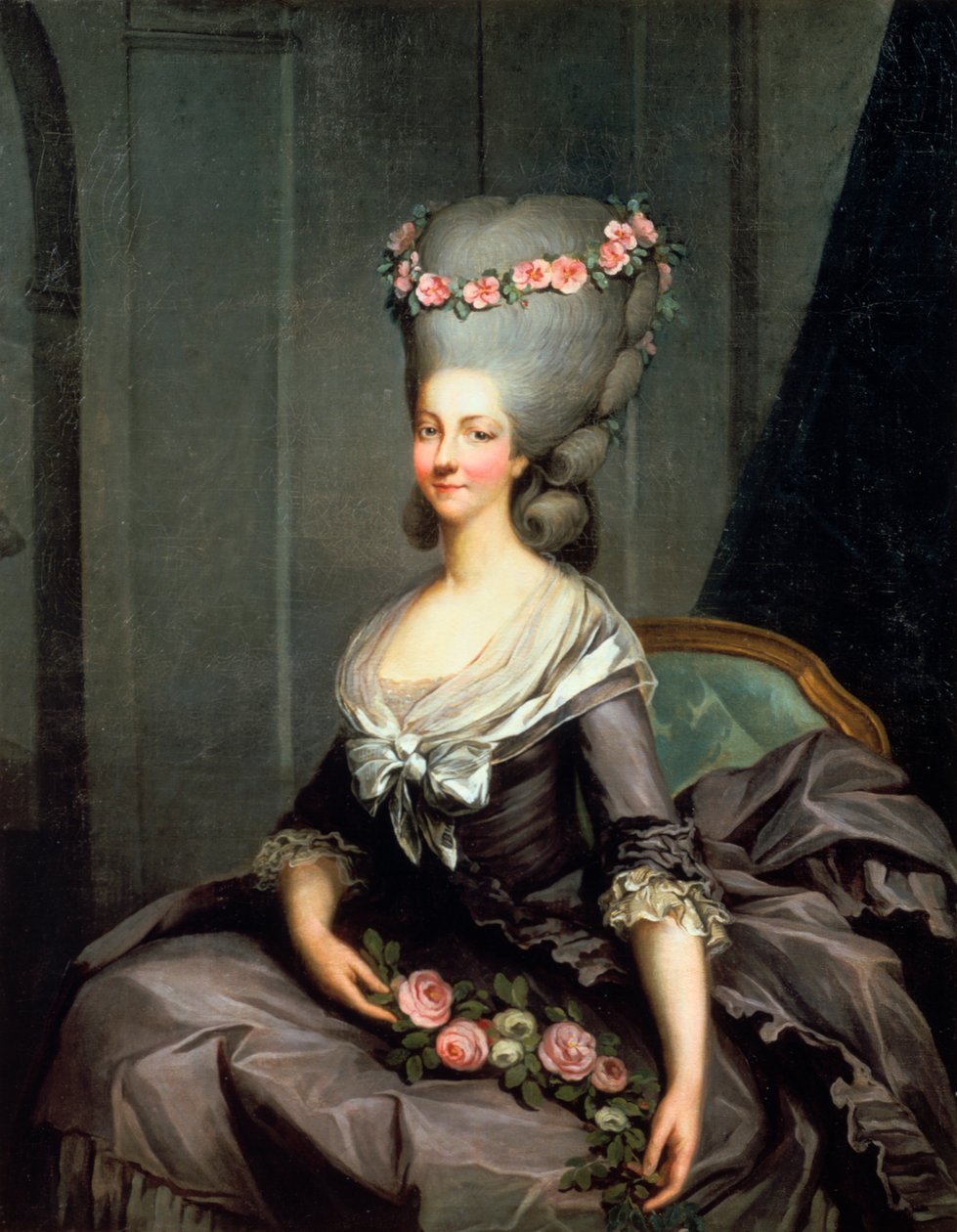 De Prinses Lamballe, eind 18e eeuw door Antoine Callet
