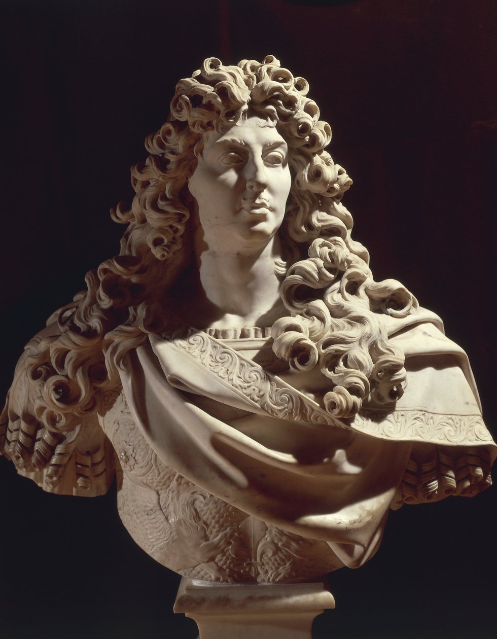 Buste van Lodewijk XIV van Frankrijk (sculptuur) door Antoine Coysevox
