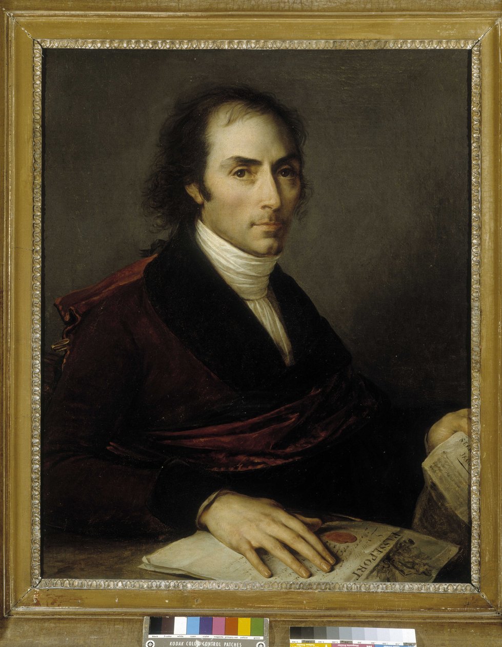 Portret van Francois Bruguiere door Antoine Jean Gros