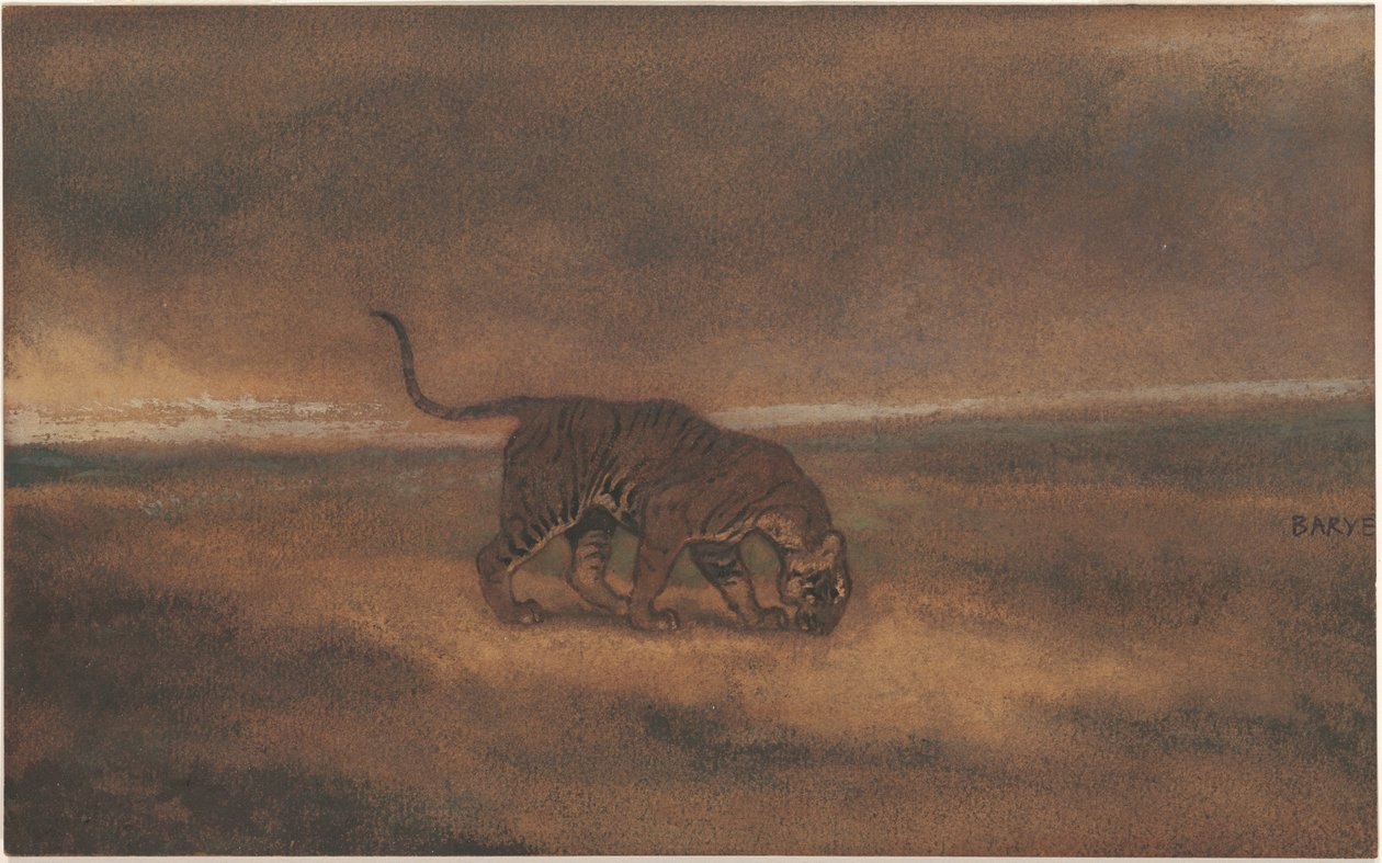 Tijger door Antoine Louis Barye