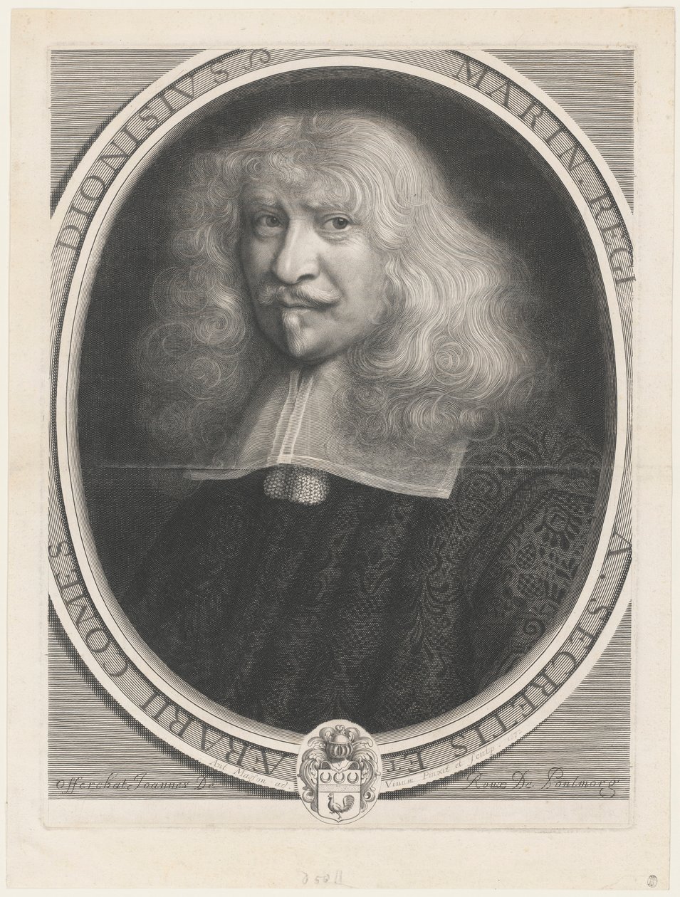 Denis Marin de la Châtaigneraye (1600-1678) door Antoine Masson