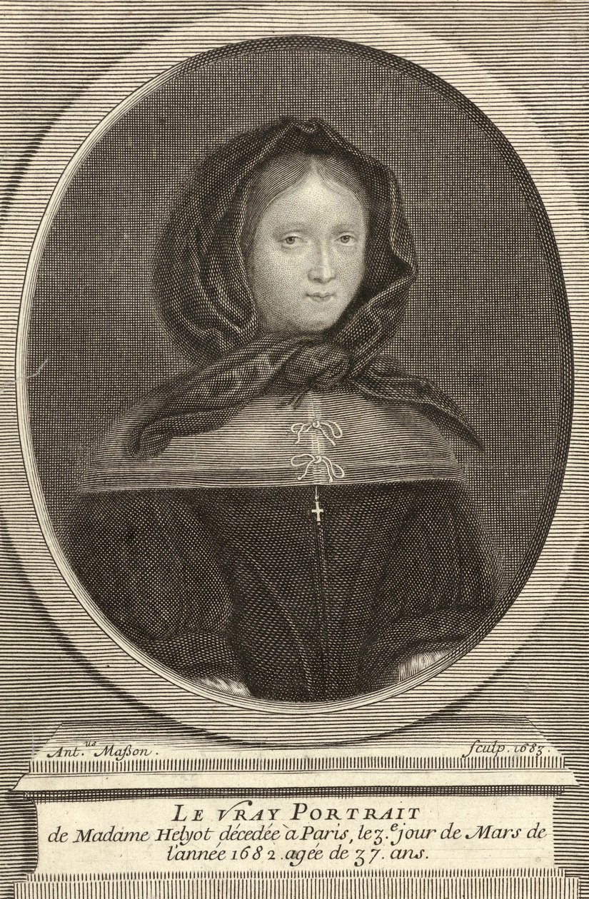 Frans: Portret van Marie Helyot door Antoine Masson
