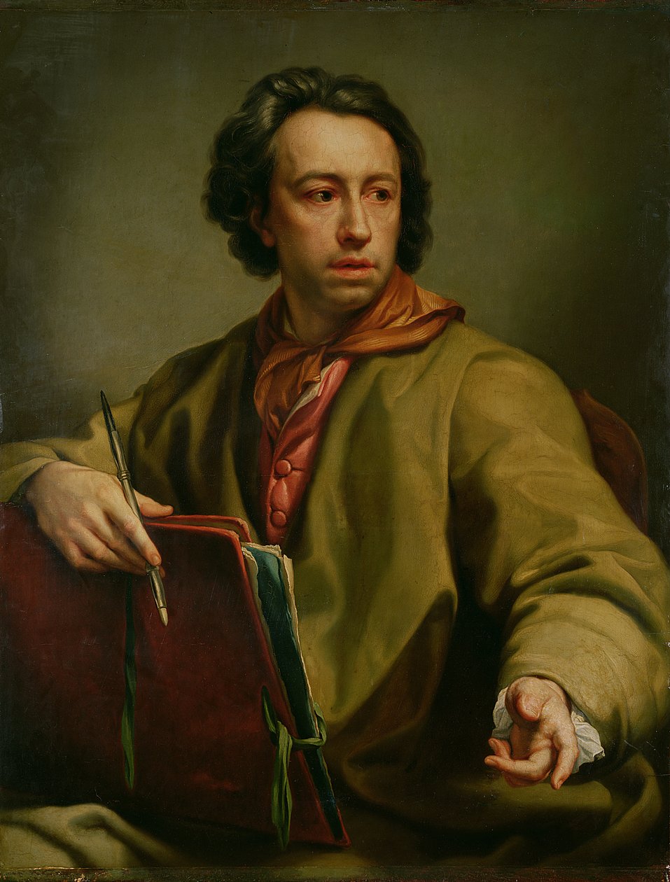 Zelfportret door Anton Raphael Mengs