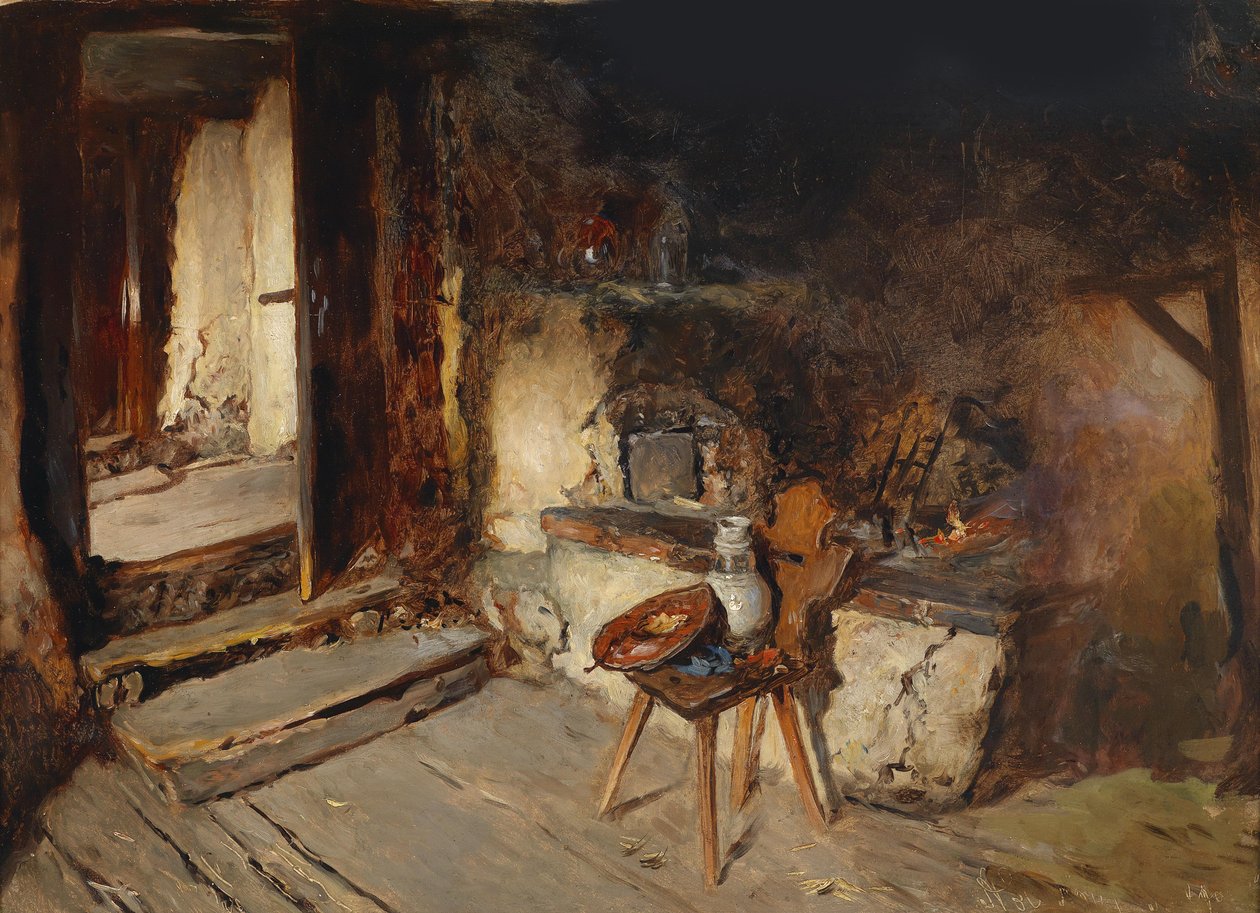 Rauchkuchl door Anton Schrodl