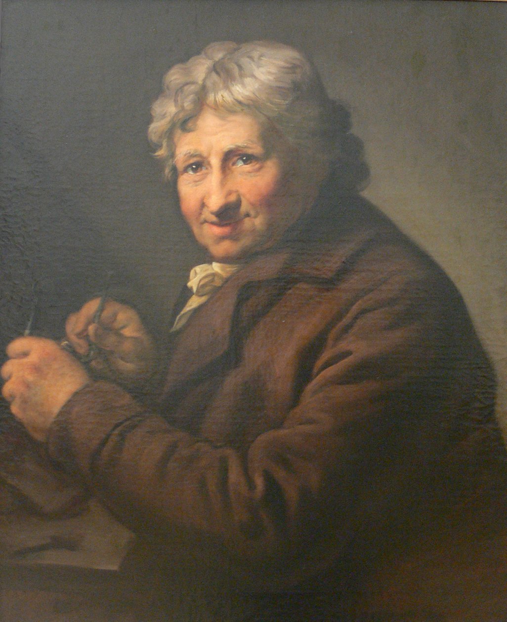 Portret van Daniel Nikolaus Chodowiecki door Anton Graff