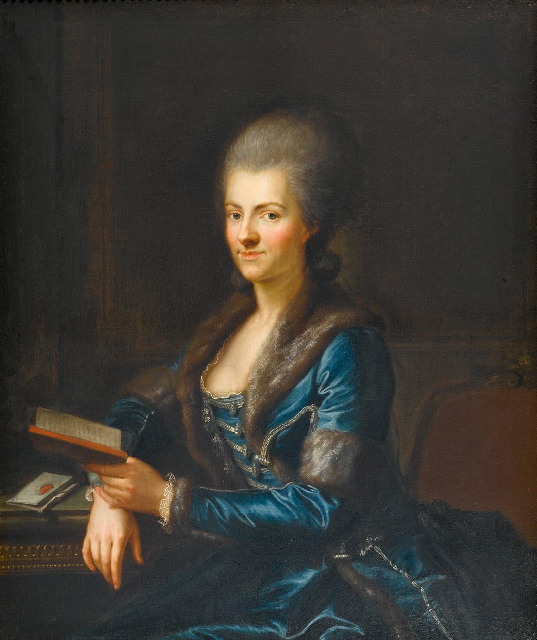 Portret van Elisabeth Sulzer door Anton Graff