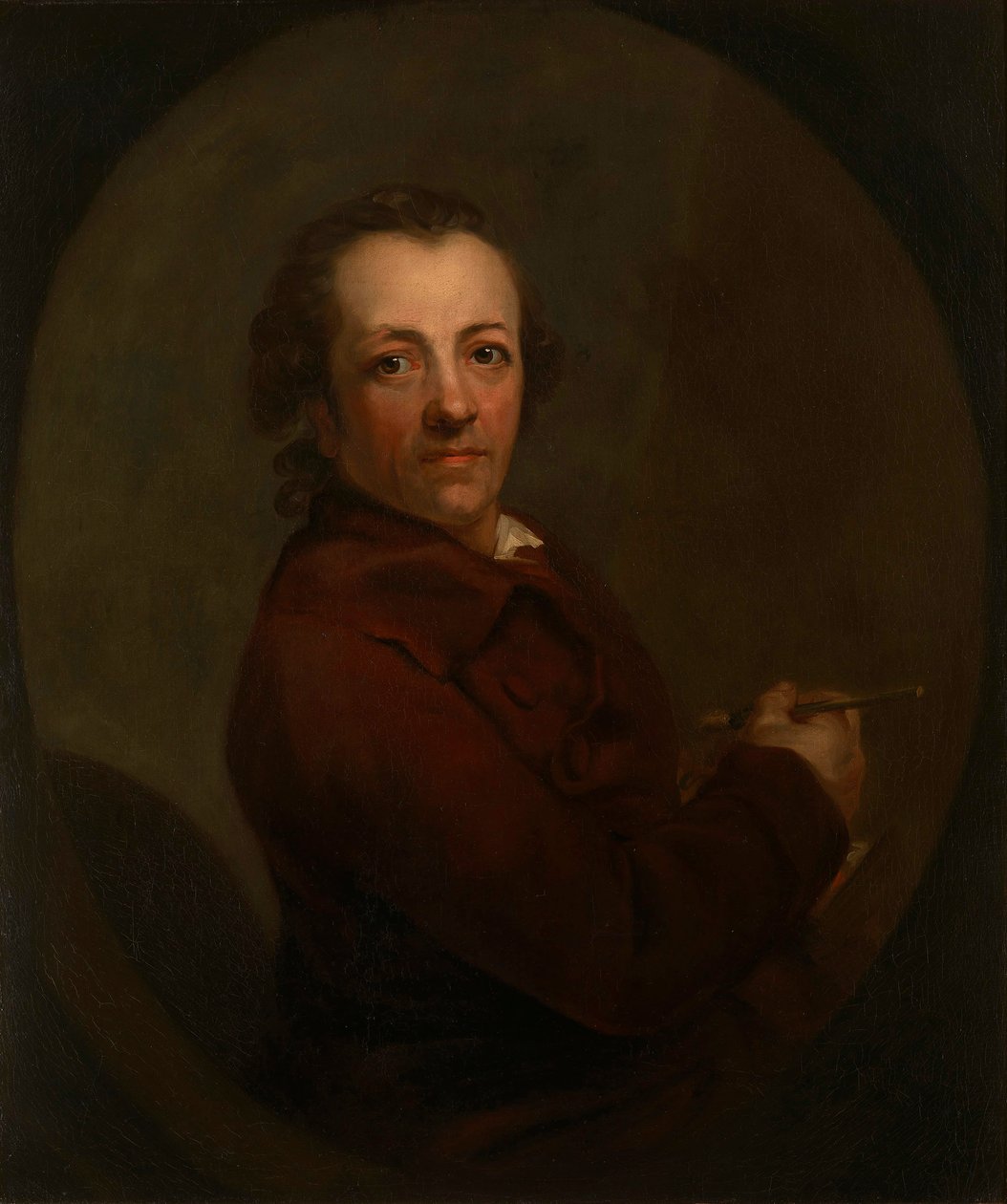 Zelfportret door Anton Graff