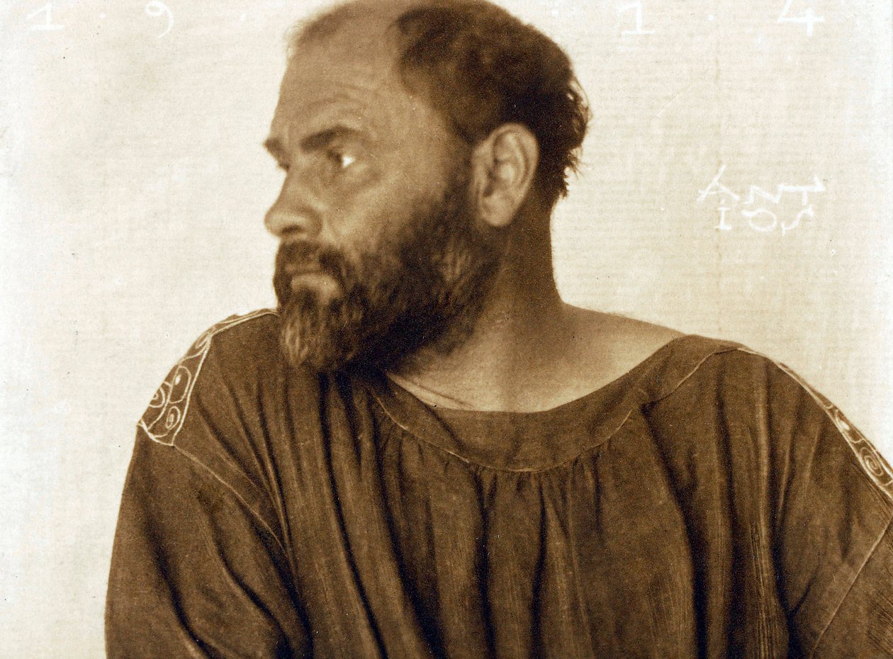 Gustav Klimt door Anton Josef Trcka