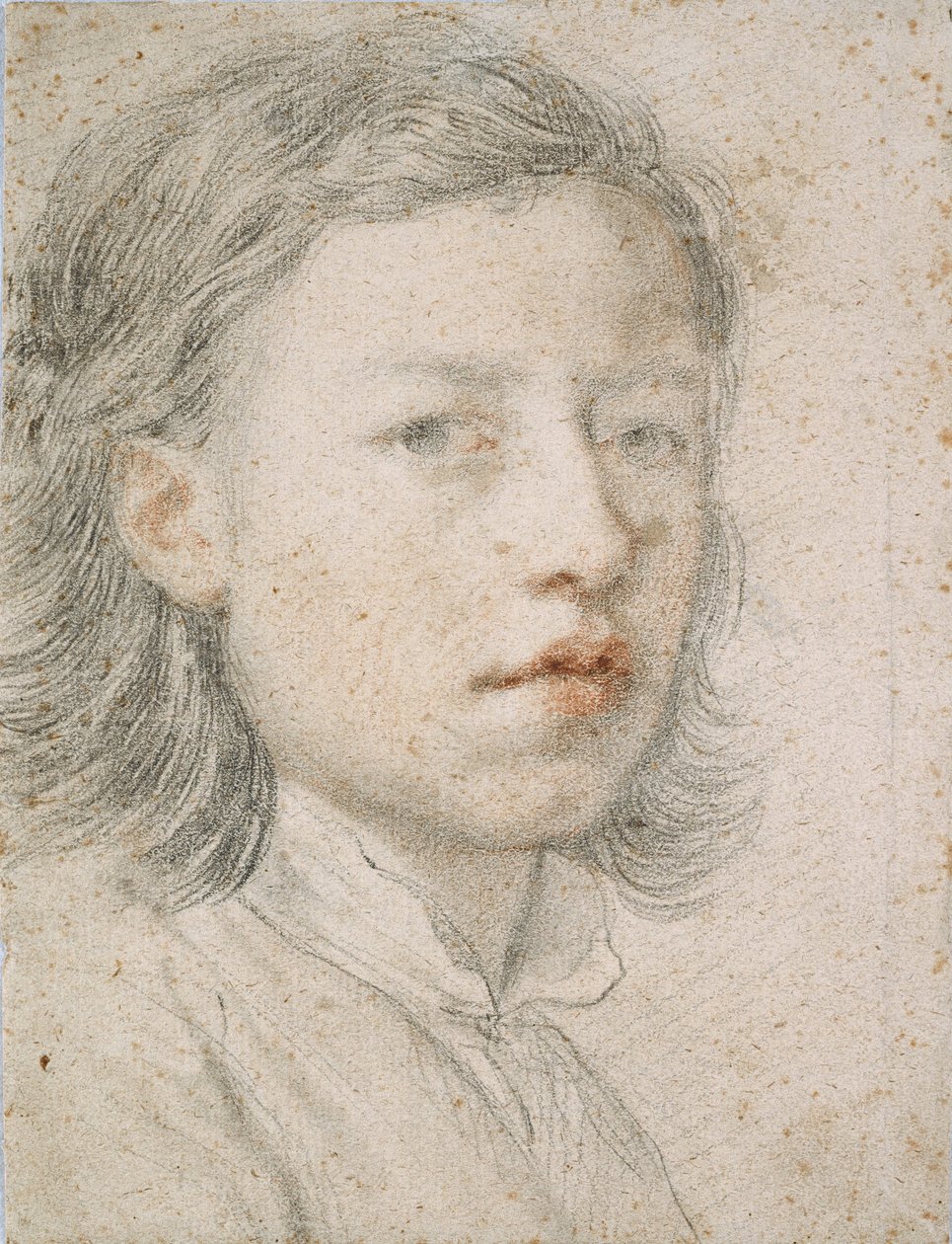 Zelfportret, 1740 door Anton Raphael Mengs