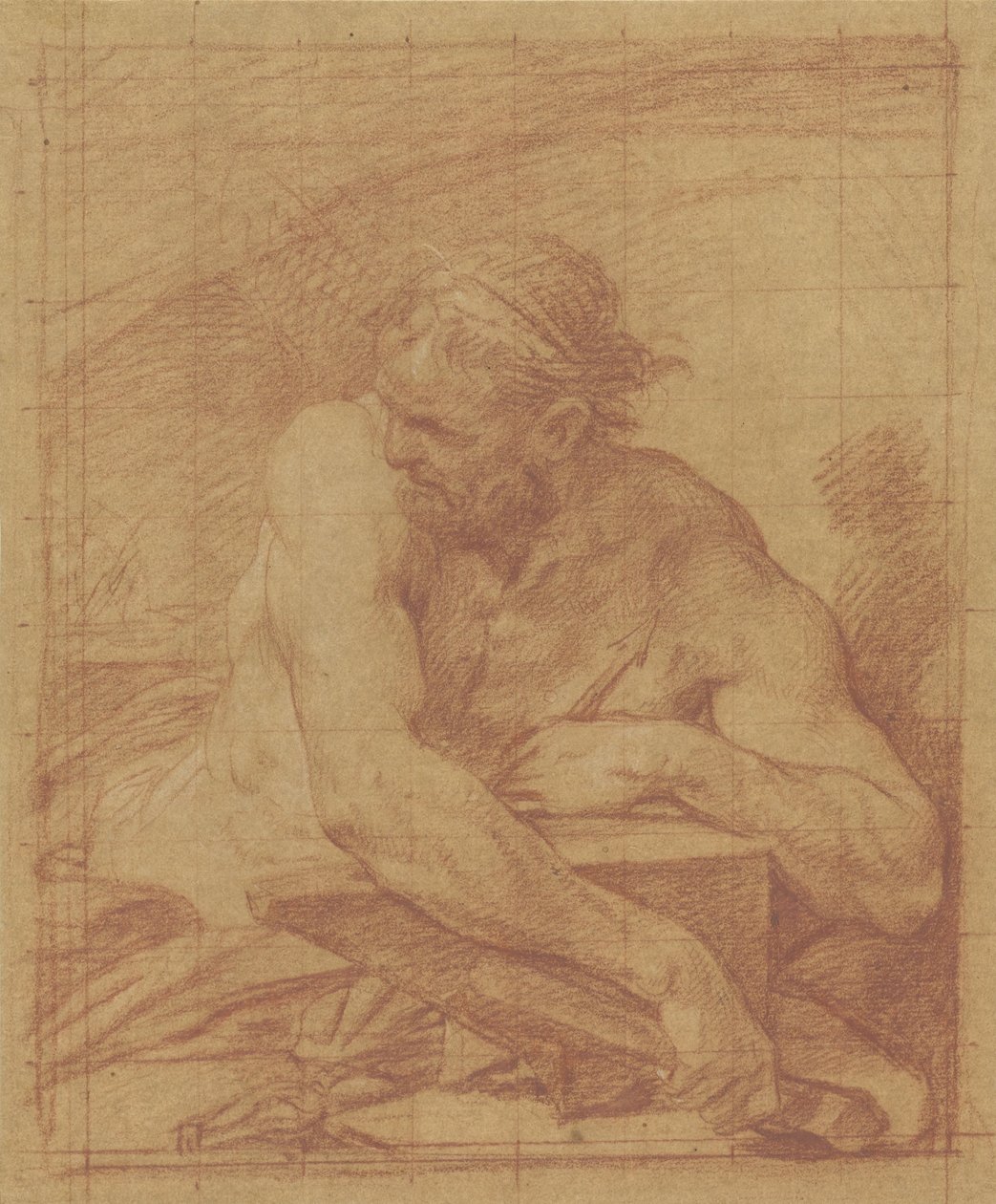 Vulcanus door Anton Raphael Mengs