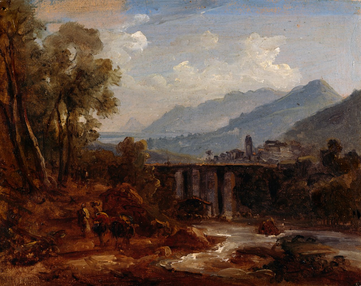 Cava dei Tirreni door Anton Sminck Pitloo
