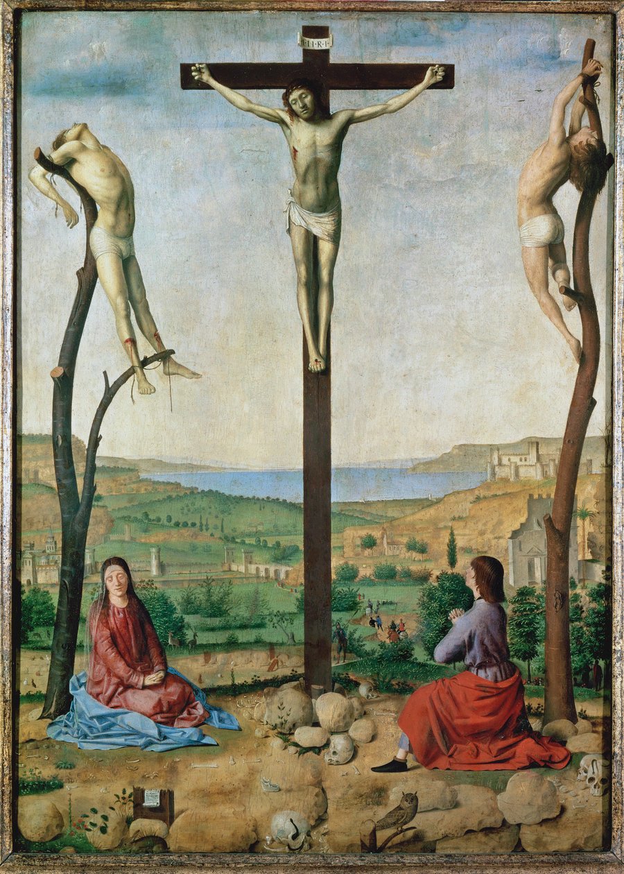 Kruisiging (schilderij) door Antonello da Messina