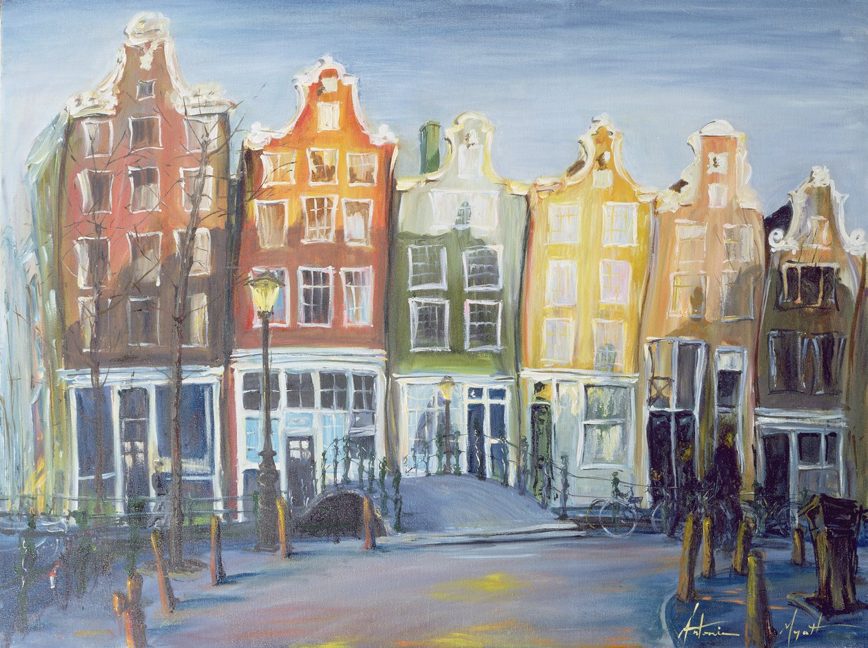 Huizen van Amsterdam, 1999 door Antonia Myatt