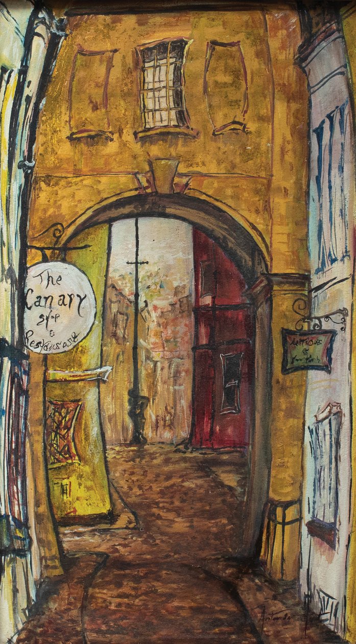 De kanarie, Bath door Antonia Myatt