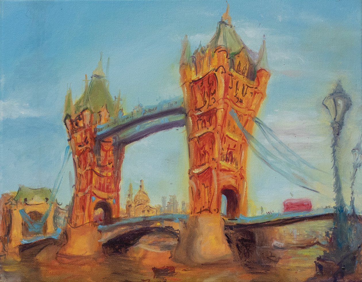 Tower Bridge, studie door Antonia Myatt