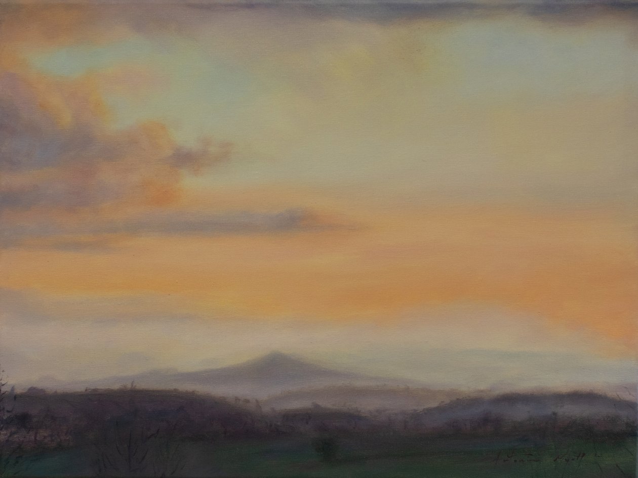 Welsh Mountains, 2022 door Antonia Myatt