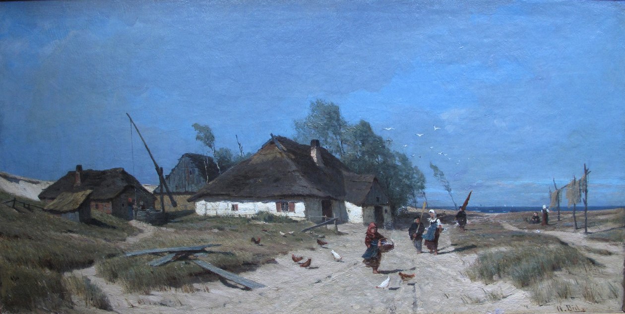 Op Hiddensee door Antonie Biel