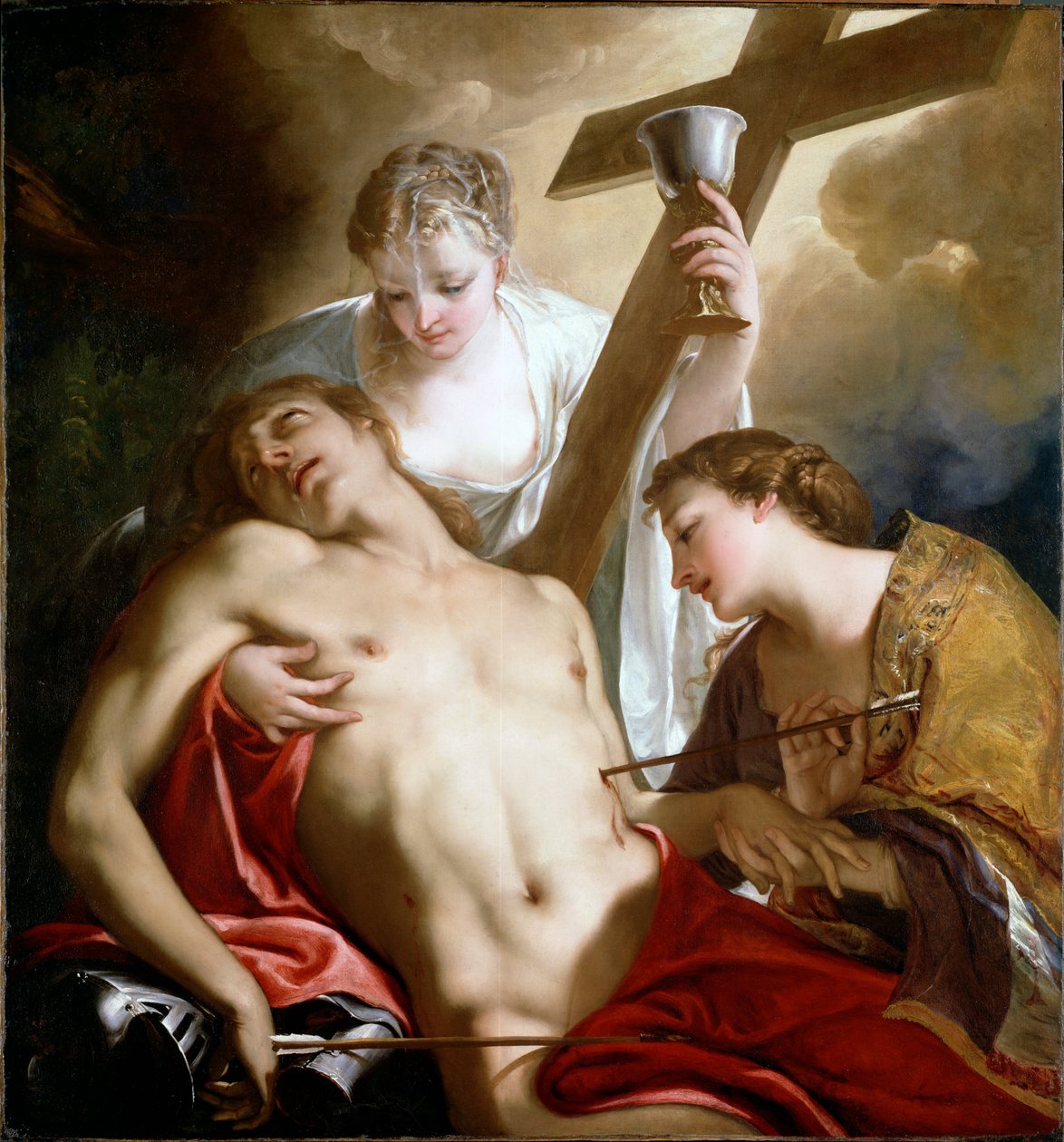 Sint Sebastiaan door Antonio Bellucci
