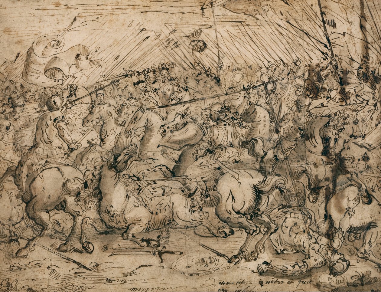 Slagveld door Antonio Tempesta