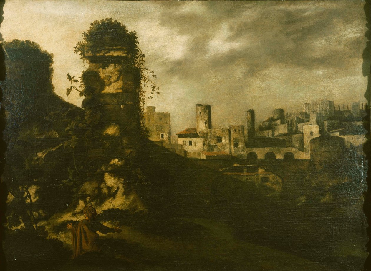 Oude Testament Landschap door Antonio Travi