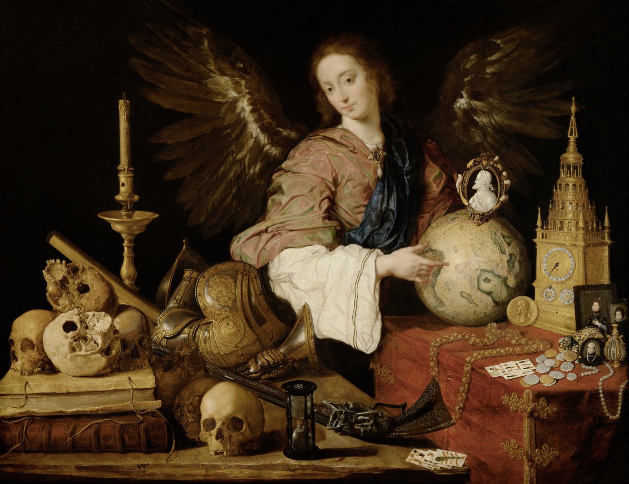 Allegorie van IJdelheid door Antonio de Pereda  