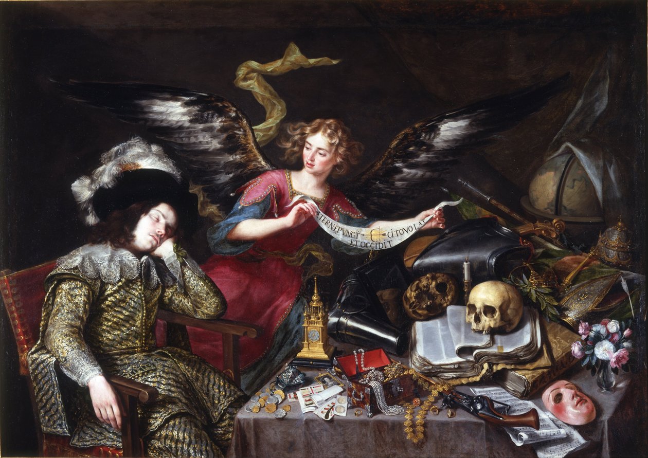 De Droom van de Ridder door Antonio de Pereda