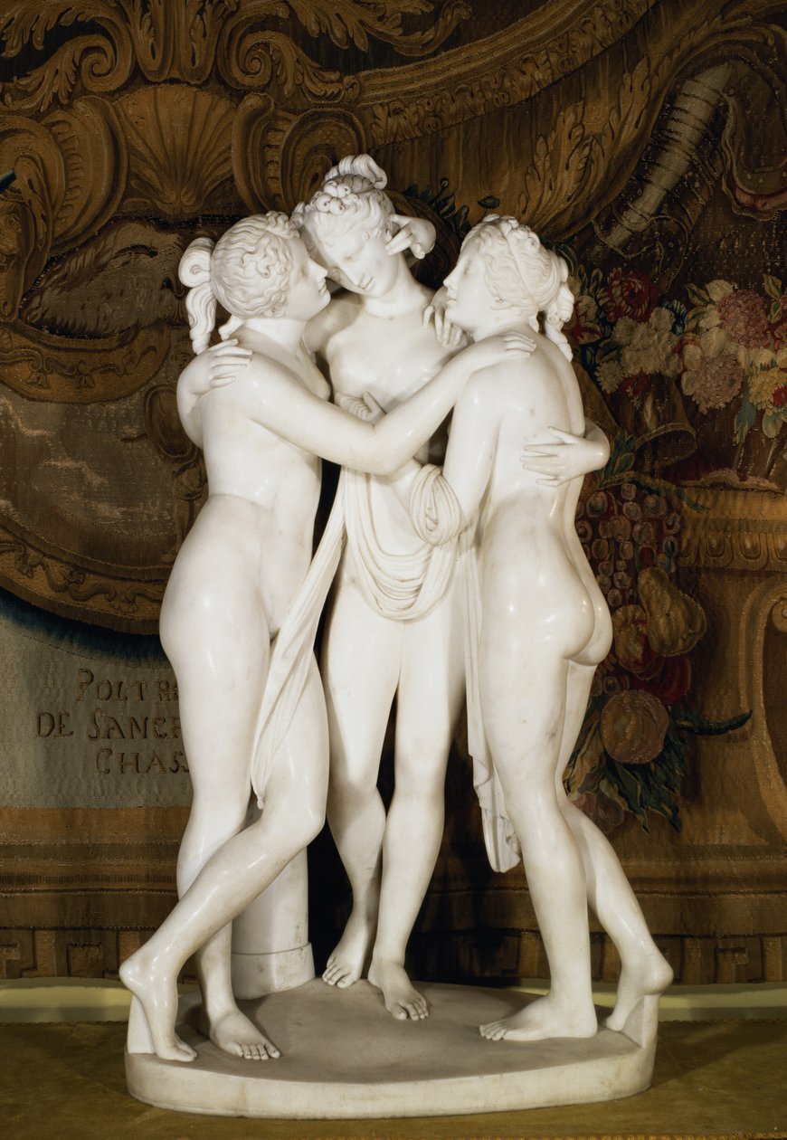 Drie Gratiën door Antonio Canova