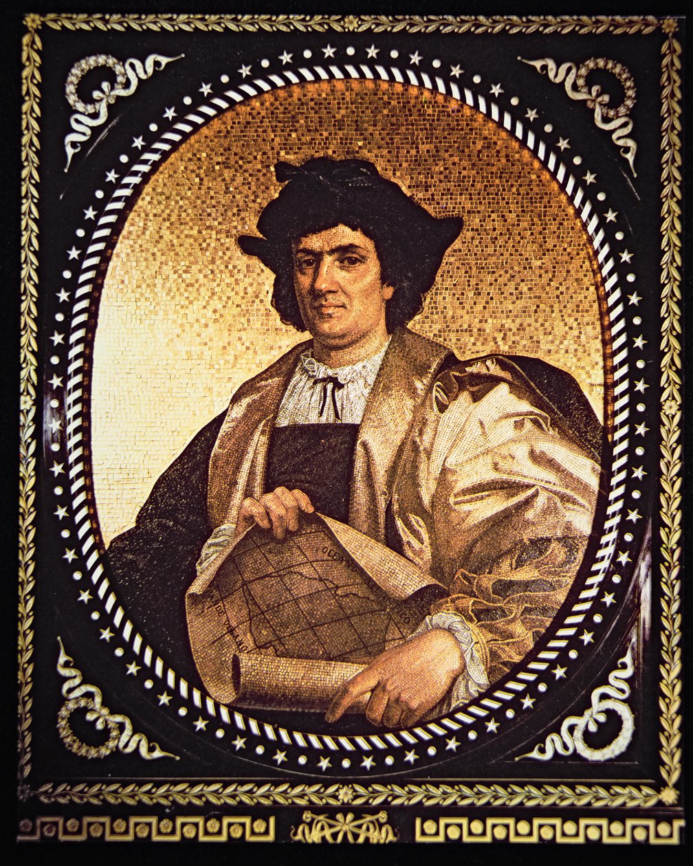 Christopher Columbus door Antonio Salviati