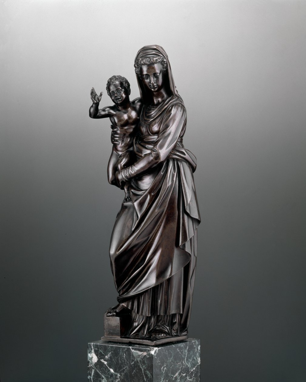 Maagd en Kind, ca. 1600 door Antonio Susini