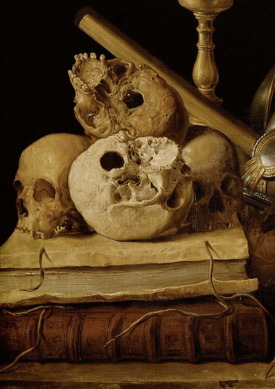 Allegorie op ijdelheid door Antonio de Pereda