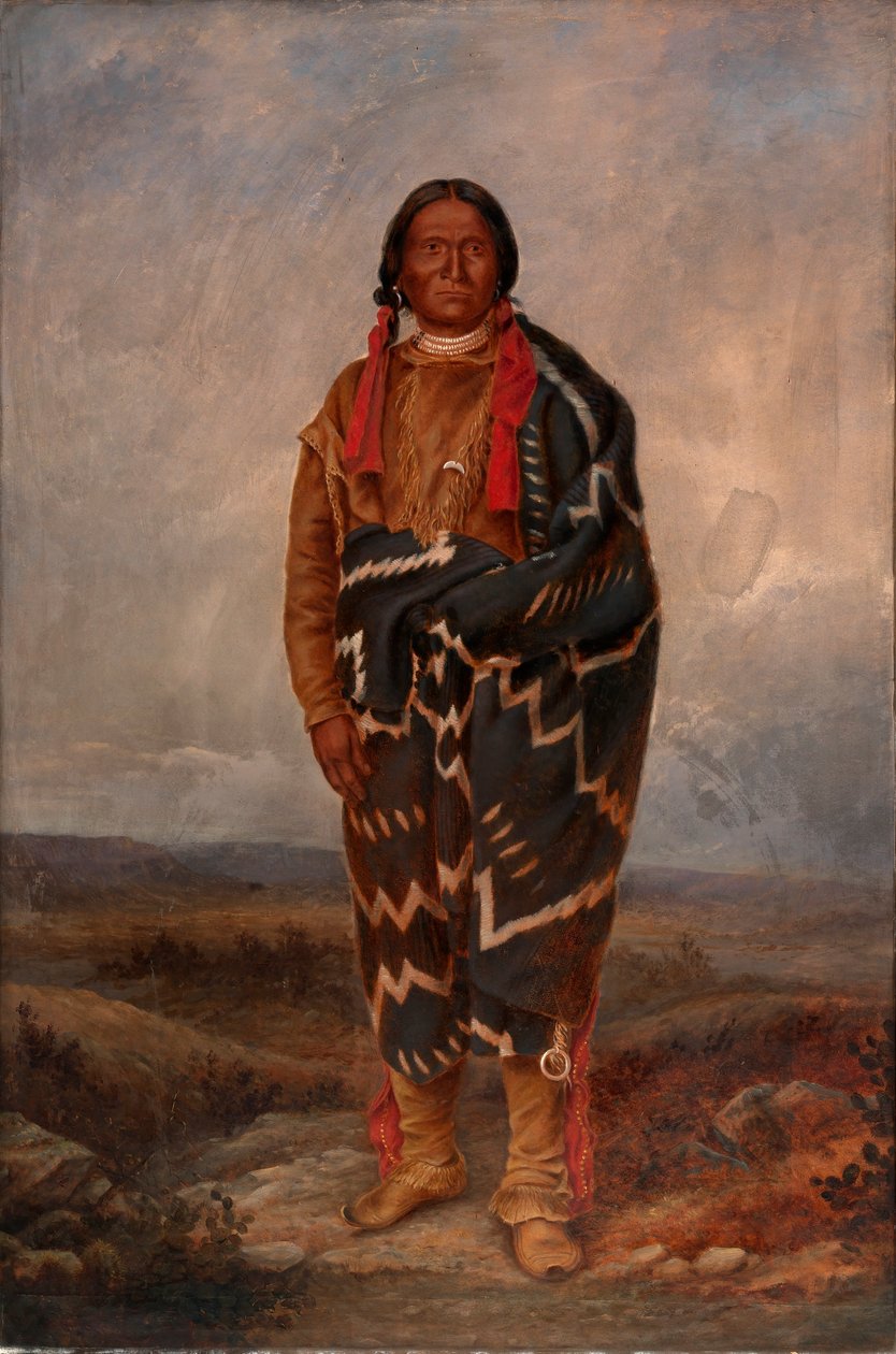 Apache Indiaan door Antonion Zeno Shindler