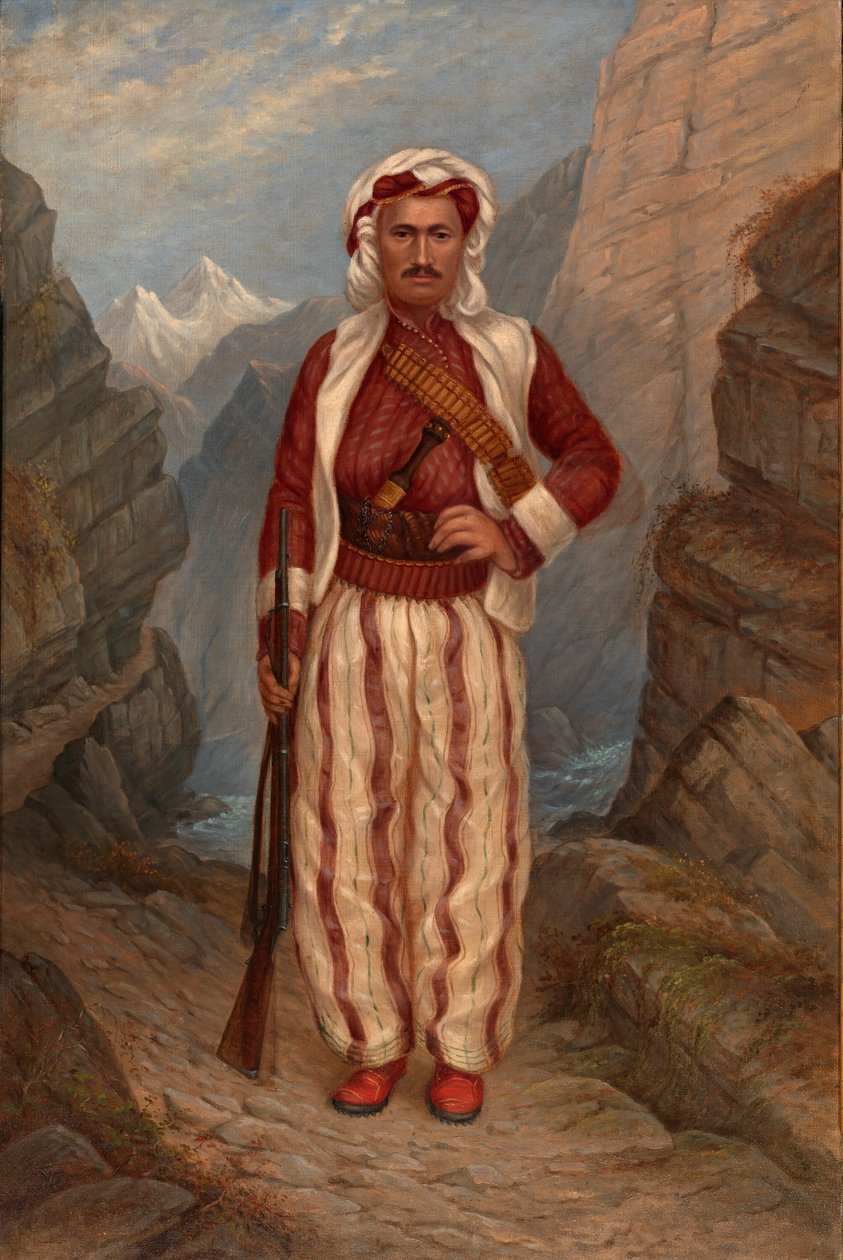 Kurd Man door Antonion Zeno Shindler